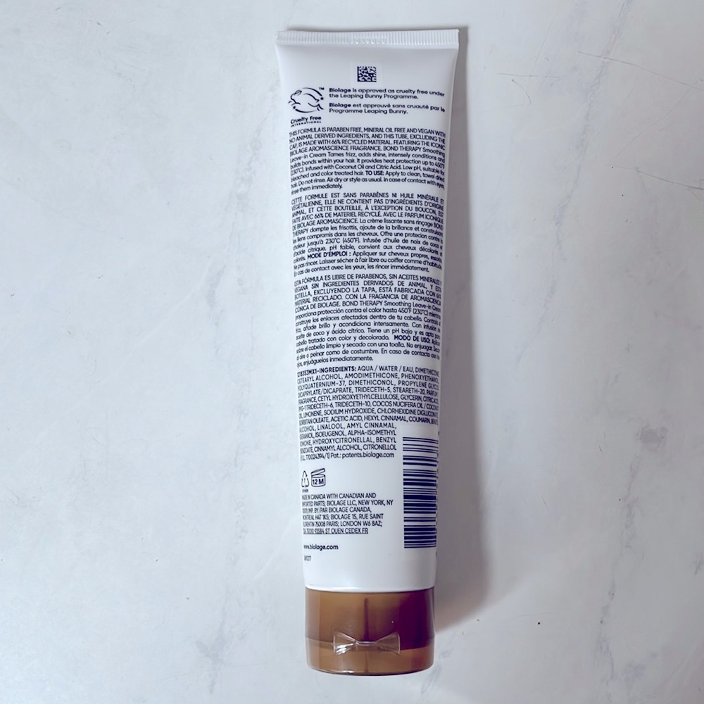 BIOLAGE Bond Therapy Smoothing Leave-in Cream - Picture 2 of 4